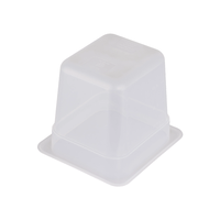 Fournisseur d'usine, bacs Gastronorm en PP transparent, écologiques, 1/6 GN, récipients en plastique pour le stockage des aliments, pour servir les aliments