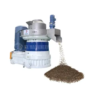 Olive Biomass Pomace Pellet Mill Olive Powder Pellet Making Machine for Boiler Factory and Bio Plant
