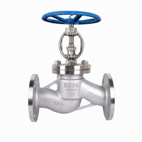 Vanne à soupape en acier moulé pour conduites d'eau, d'huile et de gaz PN16 PN25, extrémité à brides DN15-DN500 GB/T12235, bonnet boulonné