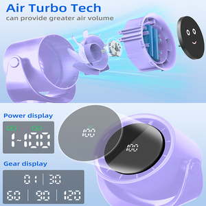 Ventilador USB Portátil Recargable 2026 de 4000 mAh con Pantalla LED, Plegable 360 Grados, 120 Velocidades, Mini Ventilador Personal de Mano/Escritorio - Product Image 4