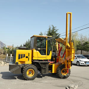 เครื่องตอกเสาเข็มรั้วทางหลวง เครื่องตอกเสาเข็มงานพื้นดิน เครื่องตอกเสาเข็มแบบใช้แรงกระแทก - Product Image 3