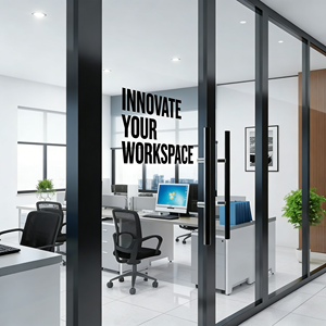 SZMK 2026 Cloison de séparation en verre trempé de haute qualité avec <span class=keywords><strong>cadre</strong></span> en alliage d'aluminium pour bureaux commerciaux et salles de conférence - Product Image 4