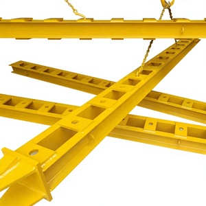 Structure de fixation murale pour grue en acier Q355B, peinture jaune vif antirouille, structure soudée stable pour la construction, directement de l'usine - Product Image 5