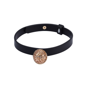 Collier érotique en alliage de zinc noir pour adultes, pour jeux BDSM - Product Image 5