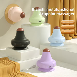 Masajeador muscular eléctrico 2025, Bola de punto de disparo con ventosa, Bola de masaje montada en la pared de silicona suave personalizada para músculos - Product Image 2