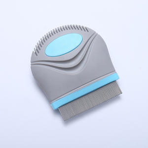 Nuevo Peine Antipulgas de Una Sola Cara para Perros y Gatos con Dientes Densos y Agujas de Acero Inoxidable para el Cuidado de Mascotas y Desenredar Nudos HR-035 - Product Image 1