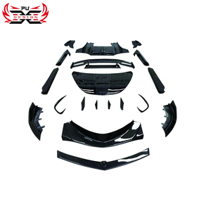 Kit de Carrocería Estilo <span class=keywords><strong>AMA</strong></span> para McLaren GT, Parachoques Delantero de Fibra de Carbono Seca de Alta Calidad, Faldones Laterales y Difusor Trasero - Product Image 1