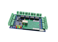 Panel y Placa de Control de Acceso para Cuatro Puertas TCP/IP Wiegand 26 con Material ABS, Software Gratuito SDK, Control de 4 Lectores y 4 Cerraduras