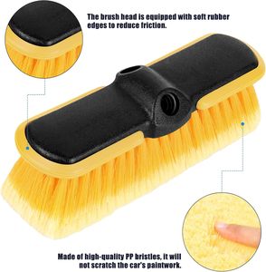 Brosse de nettoyage multifonctionnelle personnalisée avec des poils en nylon doux pour le nettoyage domestique et des vitres de voiture - Product Image 5