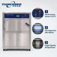 Máquina de Prueba Ultravioleta de Escritorio con Alimentación Electrónica, Protección IP65, Alta Precisión, 220V, para Envejecimiento UV en Cámaras Climáticas