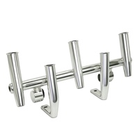 Services d'usinage, pièces CNC personnalisées, support de canne à pêche en aluminium pour bateau, support marin, fabricant de composants métalliques de précision OEM