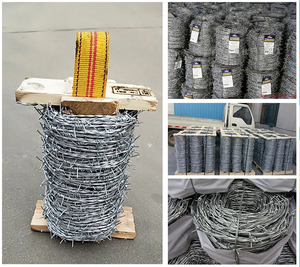 <span class=keywords><strong>ลวดหนาม</strong></span>คุณภาพสูง 400 ม./500 ม. ต่อม้วน <span class=keywords><strong>ราคา</strong></span>ถูก สำหรับ<span class=keywords><strong>รั้ว</strong></span>เรือนจำ <span class=keywords><strong>ลวดหนาม</strong></span>ชุบสังกะสีแบบจุ่มร้อน - Product Image 4