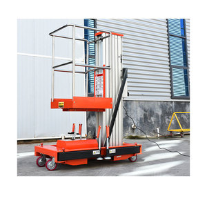 Plateforme élévatrice mobile en alliage d'aluminium à colonne simple ou double pour travaux en hauteur - Product Image 1