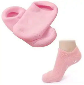 Chaussettes hydratantes pour hommes, chaussettes en Gel douces et hydratantes, pour réparation de peau rugueuse et sèche, soins pour les pieds pour hommes contenant des huiles essentielles