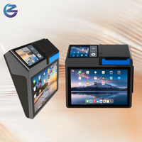 Портативный POS-терминал ZCS Z100 с двумя экранами 3,95 дюйма (80 мм) на Android, идеально совместимый с программным обеспечением Loyverse