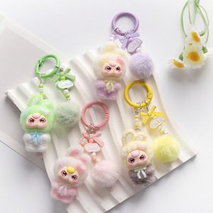 Nuovo Portachiavi a Forma di Bambino Carino di Tre Anni, Giocattolo in Peluche 3D Ecologico, Piccolo Regalo, Appendiborsa, Articoli all'Ingrosso - Product Image 2