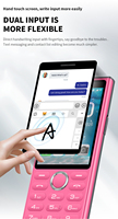Téléphone intelligent pour seniors OEM sans caméra, écran INCELL 2,83 pouces, 4G VoLTE, Android 12, clavier, 3 Go RAM, 32 Go de stockage, Type-C, Google Play Store, lampe torche