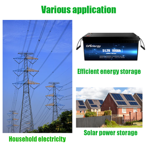 Grenergy 48V Batería de litio 100Ah Celdas de litio Baterías recargables Estación de energía portátil Generador solar - Product Image 3