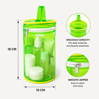 Vente en gros Boîte d'emballage en PVC Boîte cylindrique Boîtes cadeaux en tube transparent en PVC cylindrique Emballage en tube rond en PVC pour bouffée cosmétique