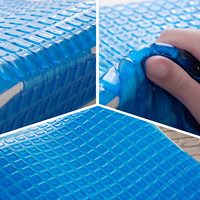 Gel-Memory-Foam Nackenkissen, Ergonomisches Kontur-Nackenkissen zur Schmerzlinderung, Kühlendes Kissen für Seiten-, Rücken- und Bauchschläfer