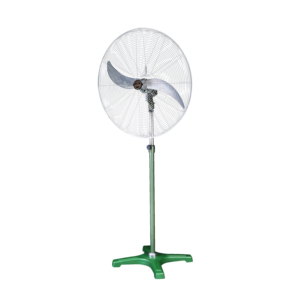 20-Inch Economical <b>Silver</b> Mesh Industrial Floor <b>Fan</b> Green Cross Bottom 2 Aluminum Leaves Pedestal for Outdoor Use Industrial <b>Fan</b> - Product Image 2