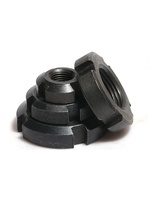 Écrou de blocage radial de haute précision de type F en acier pour roulement, anti-desserrage, pour l'assemblage de broches de machines-outils CNC, personnalisé
