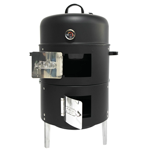 Ahumador Portátil 3 en 1 para Exteriores NB FAVOUR, Horno <span class=keywords><strong>Parrilla</strong></span> Plegable de Metal para Barbacoa de Carbón y Casa de Ahumado Interior para Carnes y Pescados - Product Image 4