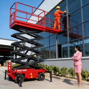 <b>Aluminium</b> Electric Ladder Lift Double Mast Aluminum Lift <b>Platform</b> Aerial <b>Working</b> Lift <b>Platform</b> - Product Image 6