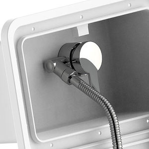 Ensemble de douche pivotant à 360 degrés <span class=keywords><strong>Camping</strong></span> voiture RV Yacht caché Mini robinets montés sur pont eau chaude froide poignée unique ZY-S211CB latérale - Product Image 3