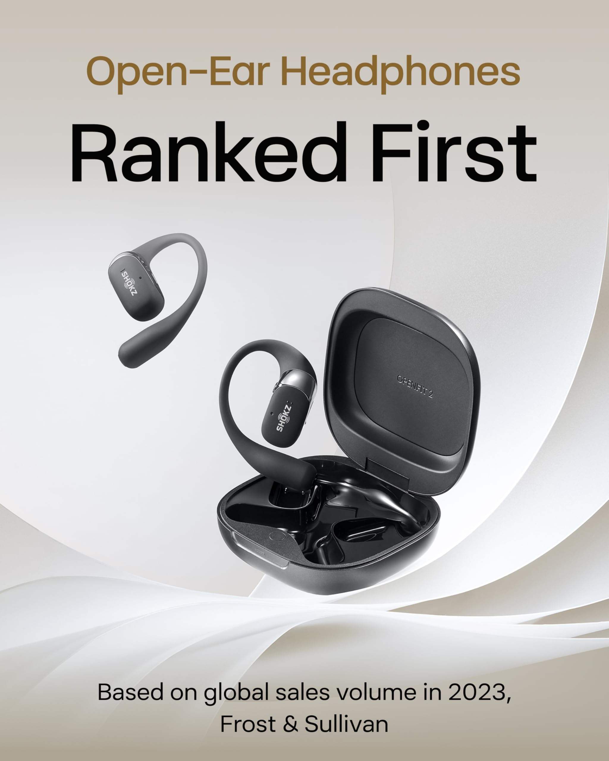 Shokz Openfit 2 T920 Earphones - Bluetooth 5.4 & ANC