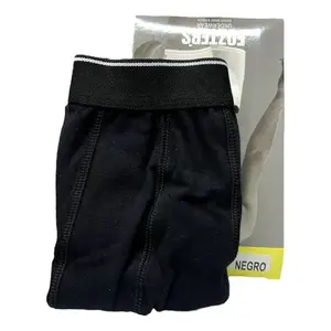 Calzoncillos Boxer de Seda Tejida para Hombre Fozter, Paquete de 12, Corte Medio, con Logotipo en la Cintura, Desechables, en Varios Colores - Product Image 1