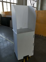 Panneau creux blanc de 6 mm pour boîte à fruits, panneau publicitaire, cabine de vote, cloison étanche, usage industriel, autre modèle