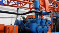Rig pengeboran sumur air dalam 300M dipasang truk asli