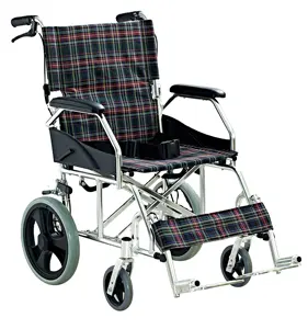 Cadeiras de roda de alumínio para idoso, cadeiras dobráveis de alumínio para transporte leve, cadeiras com rodas de alumínio para idosos