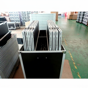 แผงเวทีอะลูมิเนียมแบบพกพาสำหรับงานแสดงสินค้า พร้อมกล่องขนส่ง - Product Image 1