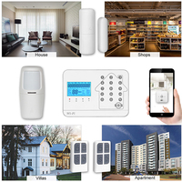 Kit d'alarme sans fil GSM tendance OEM/ODM, nouvelle génération, contrôlable via l'application Tuya Smart Life, système d'alarme Wi-Fi, systèmes d'alarme, sécurité domestique