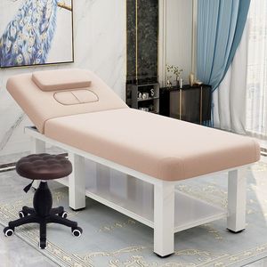Moderne luxe houten beautytafel massagetafel groothandel voor <span class=keywords><strong>salon</strong></span> spa gezichtsbehandelingen lichaamsverzorging verstelbare luxe salonmeubelen - Product Image 5
