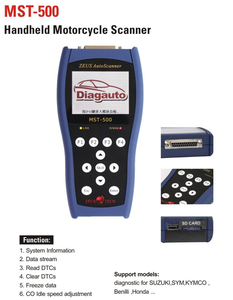 Herramienta Portátil para Motocicletas MST-500 EFI 2026, Lector de Códigos de Error - Product Image 2