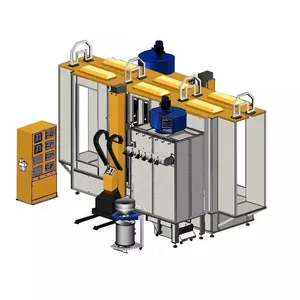 Автоматические машины для окраски порошкового покрытия