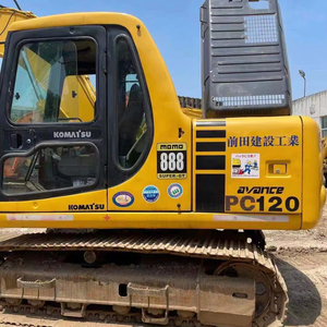 รถขุดตีนตะขาบ Komatsu PC120-6/PC130-7/PC160/PC200 มือสองจากญี่ปุ่น พร้อมเครื่องยนต์และปั๊มคุณภาพสูง ขายราคาถูก - Product Image 1