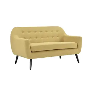 Bộ Sofe Thoải Mái Đầy Màu Sắc Đồ Nội Thất Phòng Khách Phong Cách Sống Sofa Chesterfield Sofa Màu Vàng