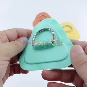 แผ่นแปะรูปตัว D ทำจากสแตนเลสสำหรับขายส่ง ใช้กับอุปกรณ์เสริมของเกมส์เป่าลม บ้านลม และสไลเดอร์น้ำ - Product Image 4