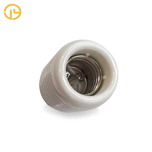 Portalámparas E17, portalámparas de cerámica con soporte, luz colgante LED personalizada disponible, base de luces para el hogar - Product Image 5