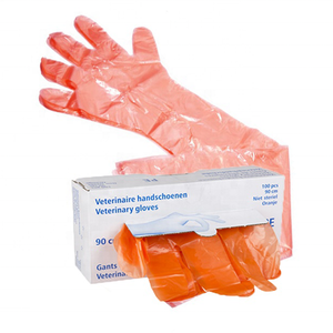 Bovins de vache palper boîte de <span class=keywords><strong>100</strong></span> gants obstétricaux vétérinaires gants à manches longues - Product Image 4