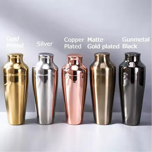 Coctelera Manual de Dos Etapas de Acero Inoxidable Schick con Vaso y Juego de Herramientas de Bar - Product Image 1