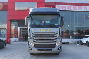 Buone condizioni usato JAC 490 <span class=keywords><strong>trasporto</strong></span> <span class=keywords><strong>cavalli</strong></span> semirimorchi 6x4 trattore <span class=keywords><strong>camion</strong></span> - Product Image 3