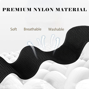 Bracelet de montre en nylon élastique à motif ondulé pour Samsung Galaxy Watch 8 Band 40mm 44mm/8 Classic 46 mm, respirant et tendance, bracelet de 22 mm - Product Image 5