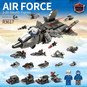 Tương Thích Cho Tàu Sân Bay Trung Quốc Quân Đội Mecha Khối Xây Dựng 40-Mảnh ABS Nhựa Quy Mô 1:1 Trẻ Em Unisex - Product Image 2