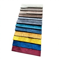 Tissu d'ameublement en chenille épaisse pour canapé, coussin, literie, textile uni tissé doux au toucher, largeur 142 cm