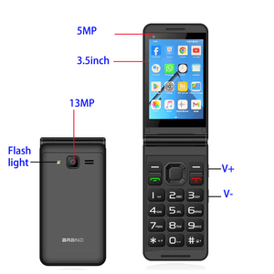 Màn Hình Cảm Ứng Bàn Phím Di Động Điện Thoại Di Động Verizon T-Di Động Tại & T Mở Khóa Lật Điện Thoại Thông Minh Android 4G Trong USA - Product Image 2